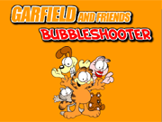Garfield and Friends Bubble Shooter