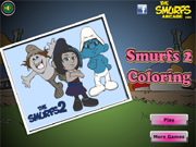 Smurfs 2 Coloring