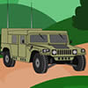 Army Hummer Cartoon Puzzle