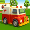 Cartoon Ambulance Truck