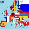 Europe Flags Memory