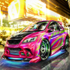 Racing Neon Car