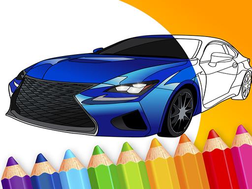 draw Car – Japanese Luxury Cars Coloring Book