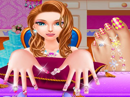 Play Fashion Nail Salon Game Online Free