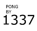 Pong Clone #1337
