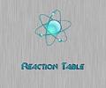 Reaction Table