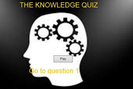 The knowledge quiz